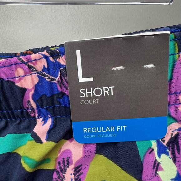 COLUMBIA NWT Walnut River Printed Shorts Nocturnal Magnolia Tropical Size Large - Picture 7 of 12